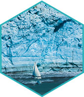 voilier glacier